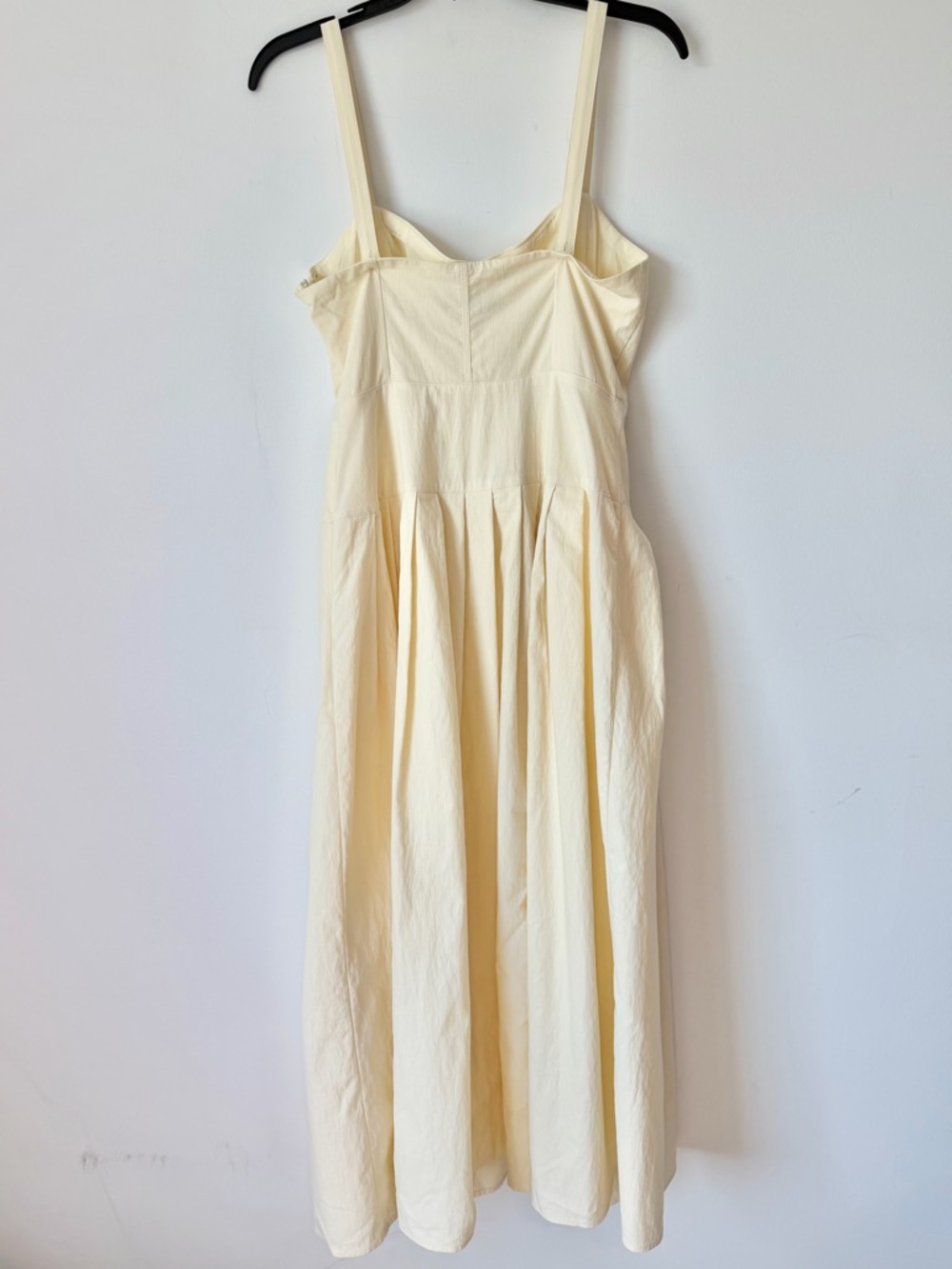 J. Crew Pleated Drop-Waist Dress in Crinkle Cotton Blend - Picture 7 of 12